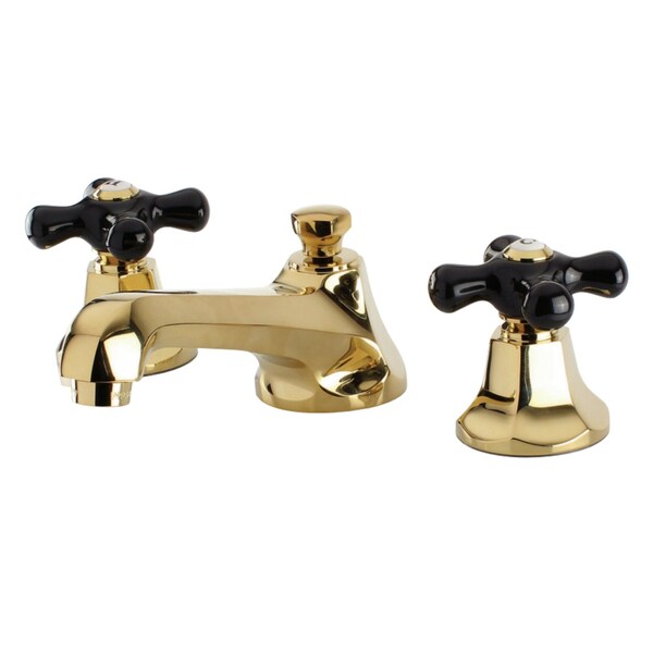 KS4462PKX Duchess Widespread Bathroom Faucet W/ Brass Pop-Up, Brass